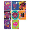 Libreta Espiral Tapa Dura, Tam. 4" x 5.25", 1 Materia, 96 hojas (192 pág.), Hojas Rayadas, Diseños Surtidos Hearts-Spring